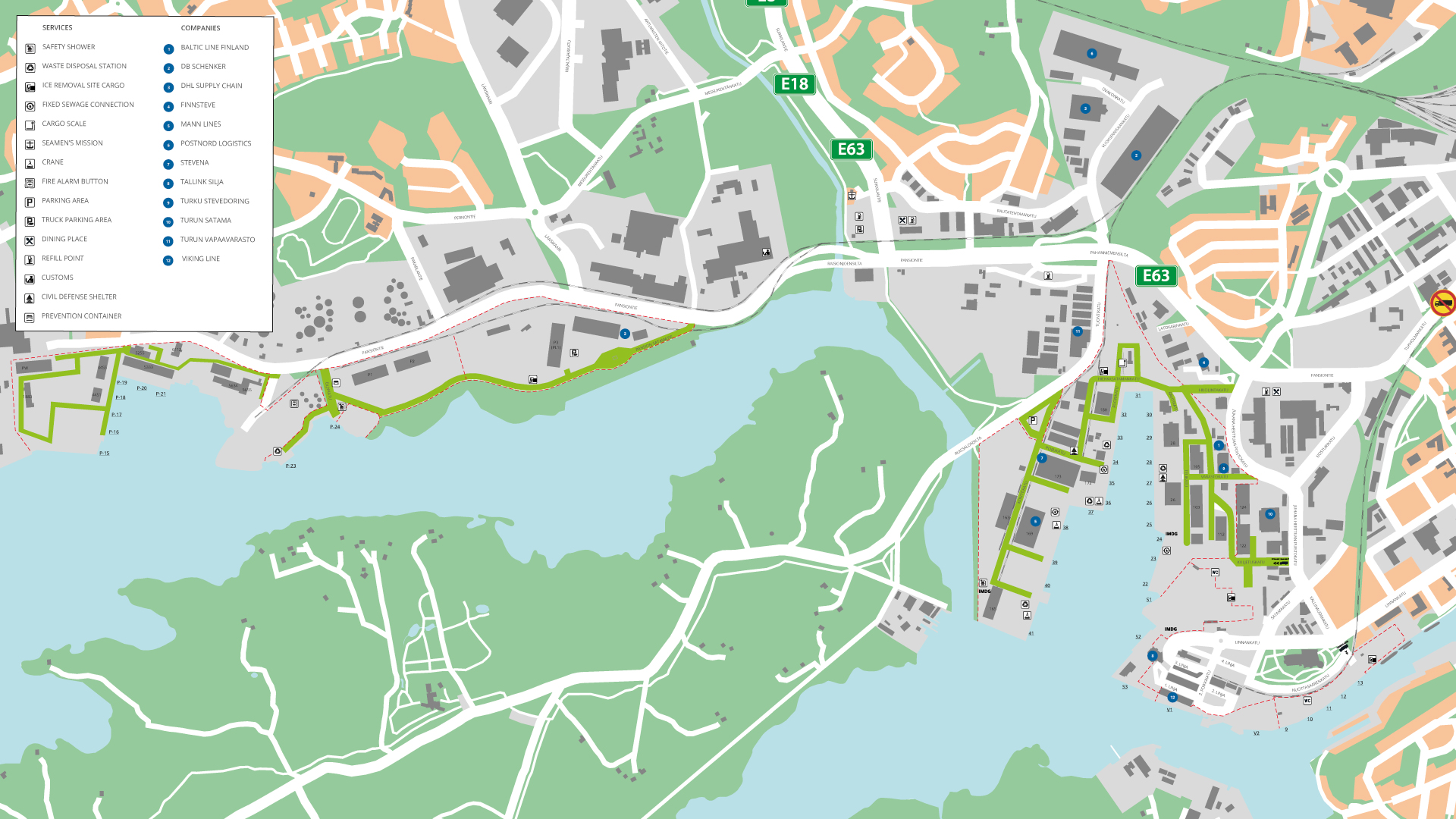 Harbour areas – Port of Turku
